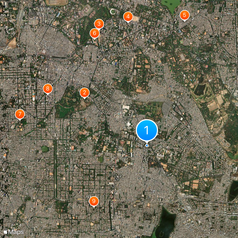 Nexus Koramangala Map