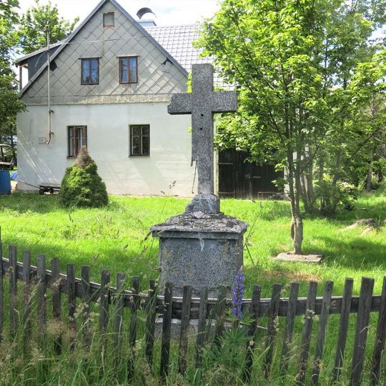 Kříž u domu 29 v Klínech