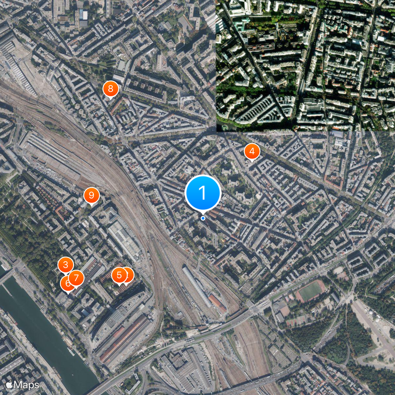 Quinze-Vingts National Eye Hospital Map