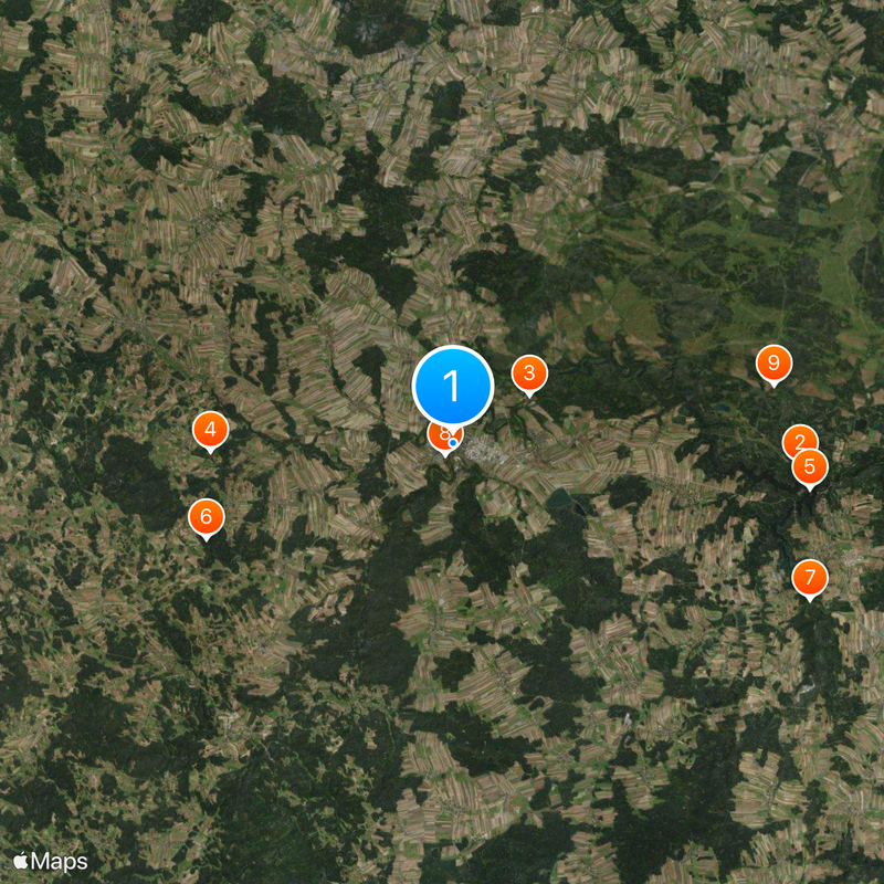 Zwettl-Niederösterreich Mappa