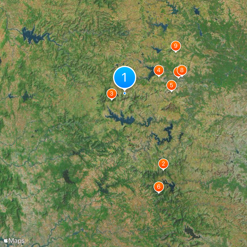 Trimbakeshwar Temple Kaart