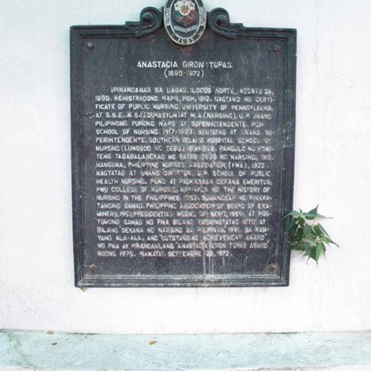 Anastacia Giron Tupas historical marker