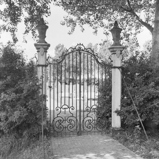 Toegangshek begraafplaats