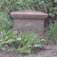 Milepost, Sherborne, S of junction with B3145