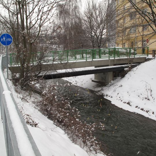 Bridge over the Rokytka at Bednářská street