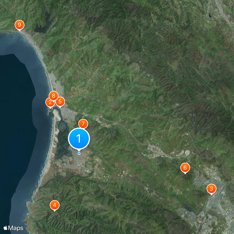 Los Osos Map