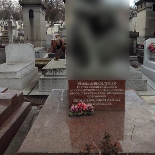 Grave of Lucien Gibert