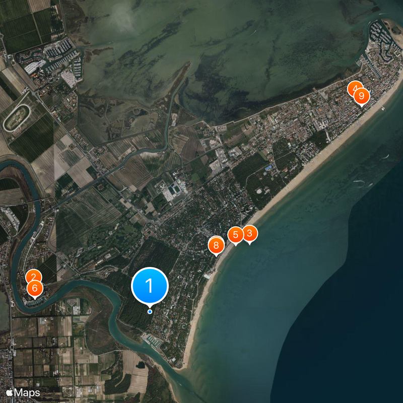 Lignano Sabbiadoro Mapa