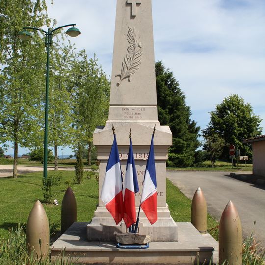 War memorial of Courtes