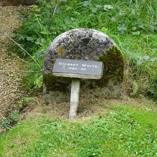 Gravestone Of Gilbert White North East Of The Vestry