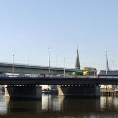 Portowy bridge in Szczecin