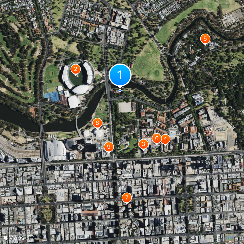 River Torrens Map