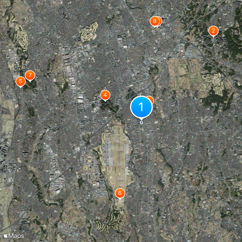 Yamato Station Map