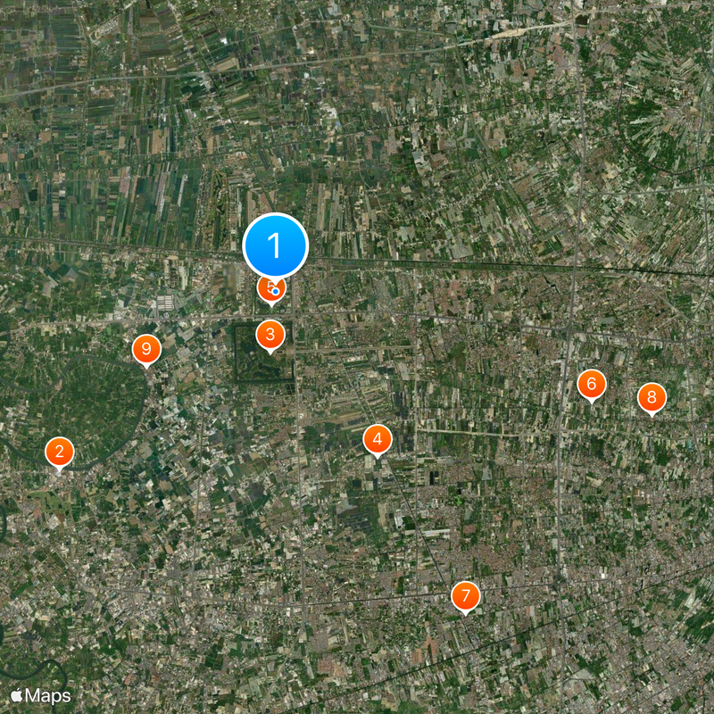 Mahidol University Map