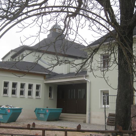 Gasthaus mit Saalanbau und Einfriedung Frankenberger Straße 31