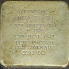 Stolperstein en memoria de Rosa Stern