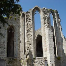 Saint Nicolaus church ruin in Visby