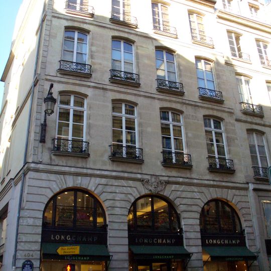404 rue Saint-Honoré, Paris