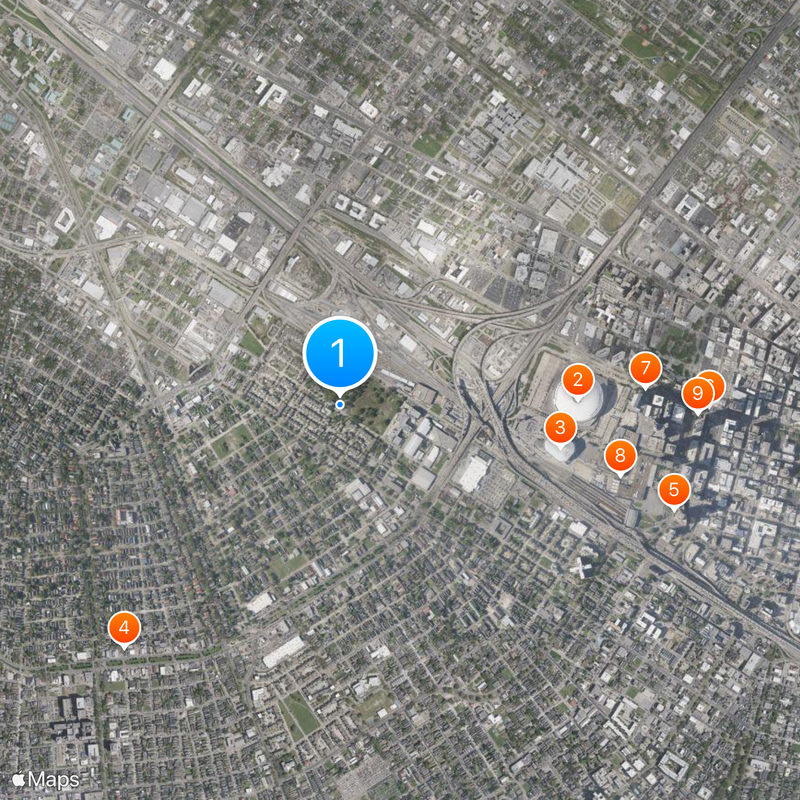 Calliope Projects Map