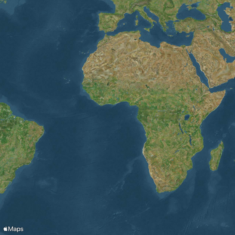 Ligne de changement de date Carte