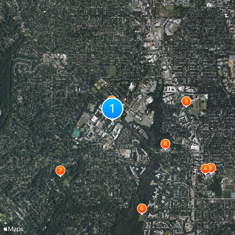 American University Map