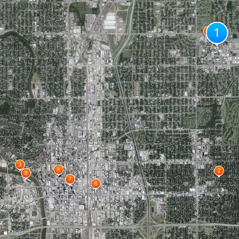 Wichita State University Map