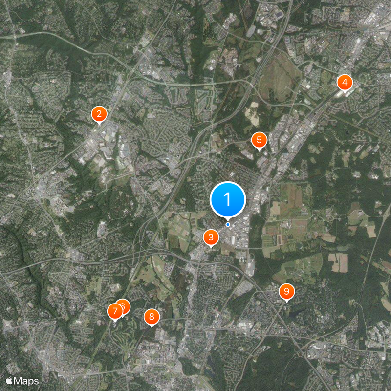Beltsville Map