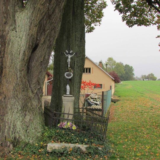 Kříž na východním okraji Rohovky