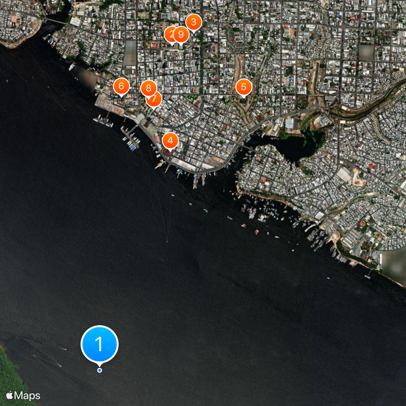 Forêt amazonienne Carte