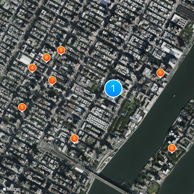 Memorial Sloan Kettering Cancer Center Map