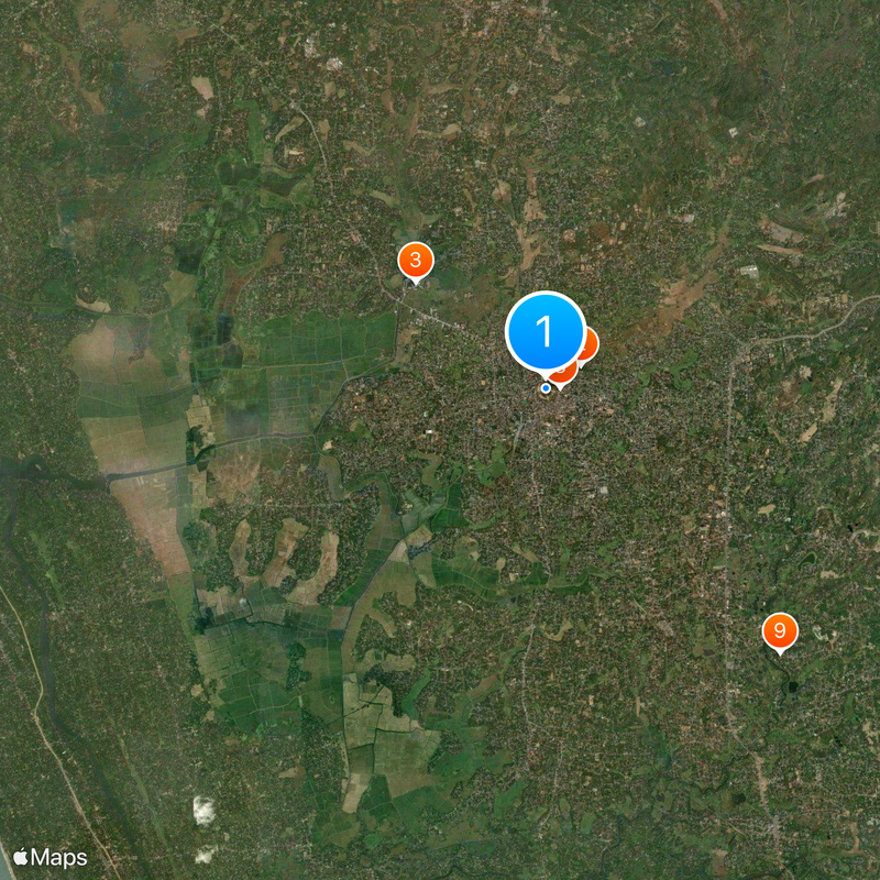 Vadakkunnathan Temple, Thrissur Map