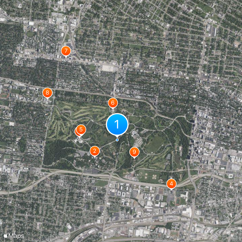 Forest Park Mapa