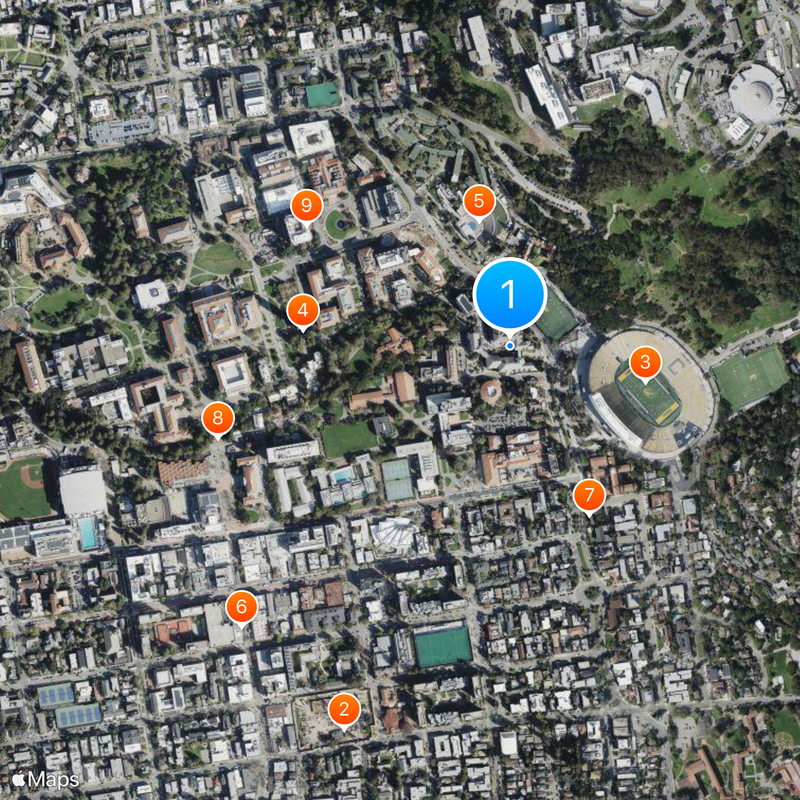 Haas School of Business Map