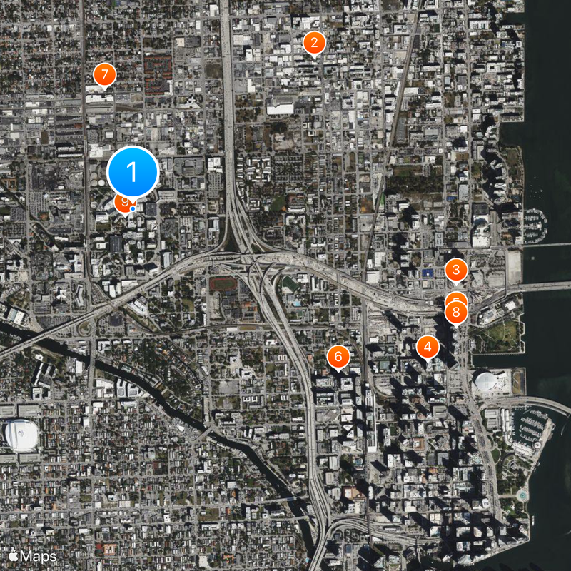 Leonard M. Miller School of Medicine Map