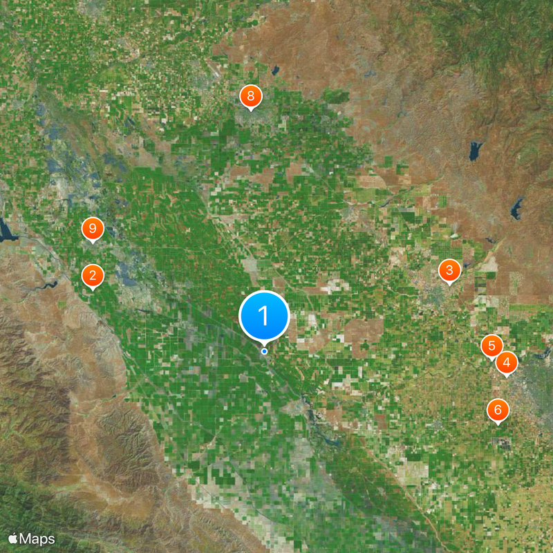 Firebaugh Map