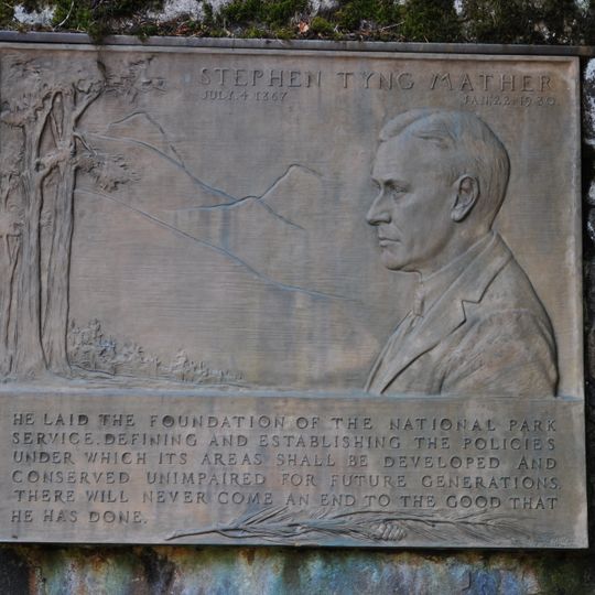 Plaque Mather à Longmire