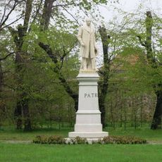 Pomník Fridricha Viléma Hesenského v zámeckém parku v Hořovicích