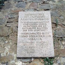 Gedenktafel Dresdener Straße 1