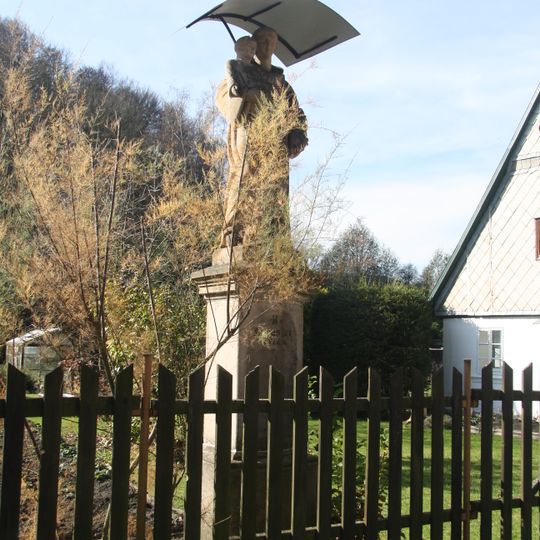 Socha svatého Antonína z Padovy v Dědově