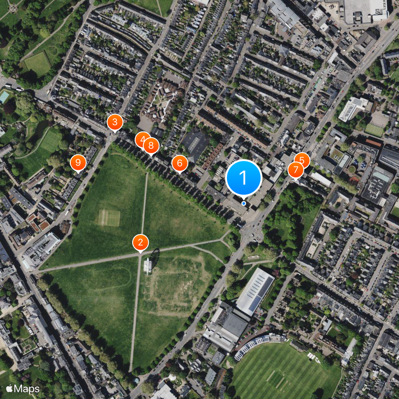 Cambridge Map