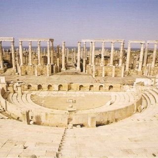 Leptis Magna: Roman theatre