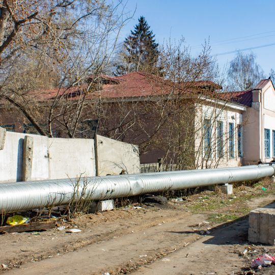 Здание, где были созданы красногвардейская дружина и подпольная организация по борьбе с колчаковцами