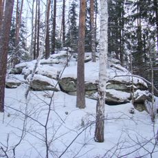 Elovyj Mys rock paintings