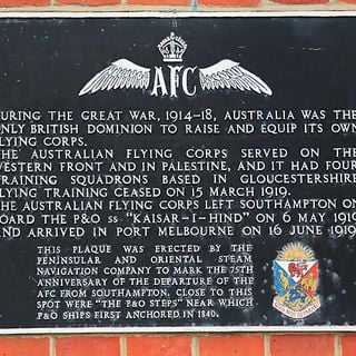 Australian Flying Corps Memorial, Southampton