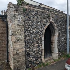 Doorway In Garden Wall South East Of Number 9