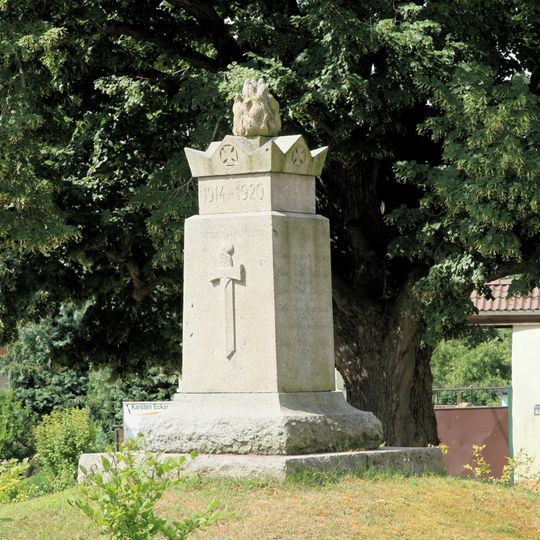 Kriegerdenkmal für die Gefallenen des 1. Weltkrieges Lindenplatz -
