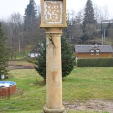 Column shrine in Bartošovice v Orlických horách