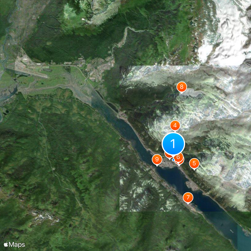 Alaska State Capitol Karte