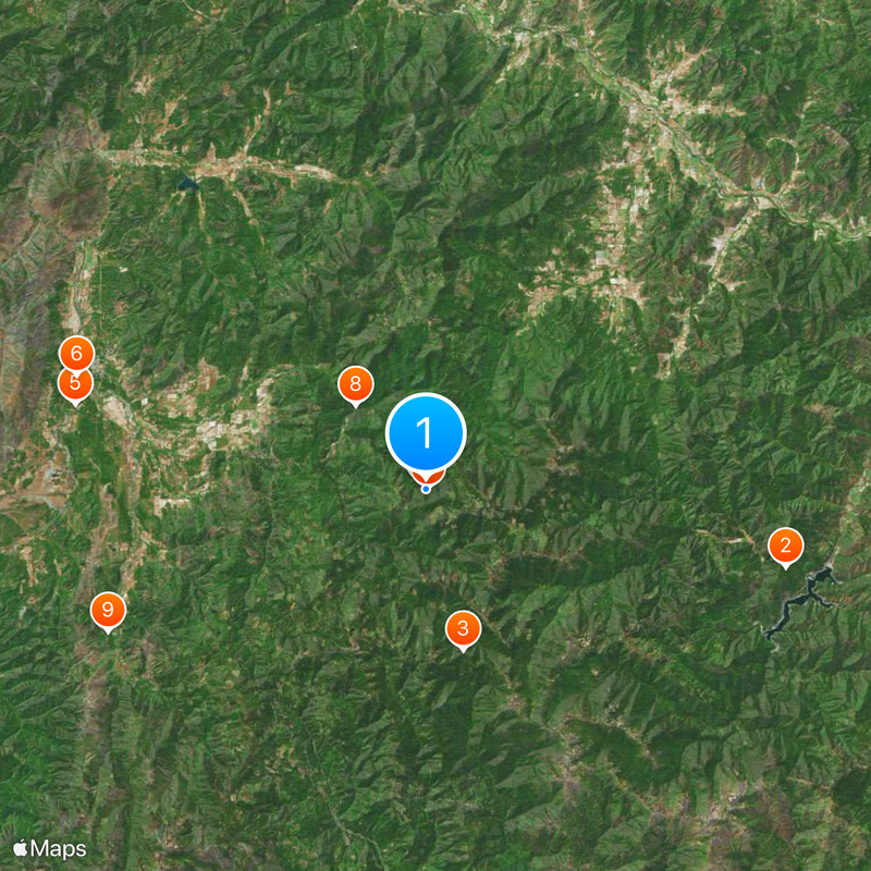 Oregon Caves National Monument and Preserve Map
