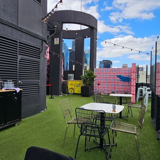 Rooftop bar